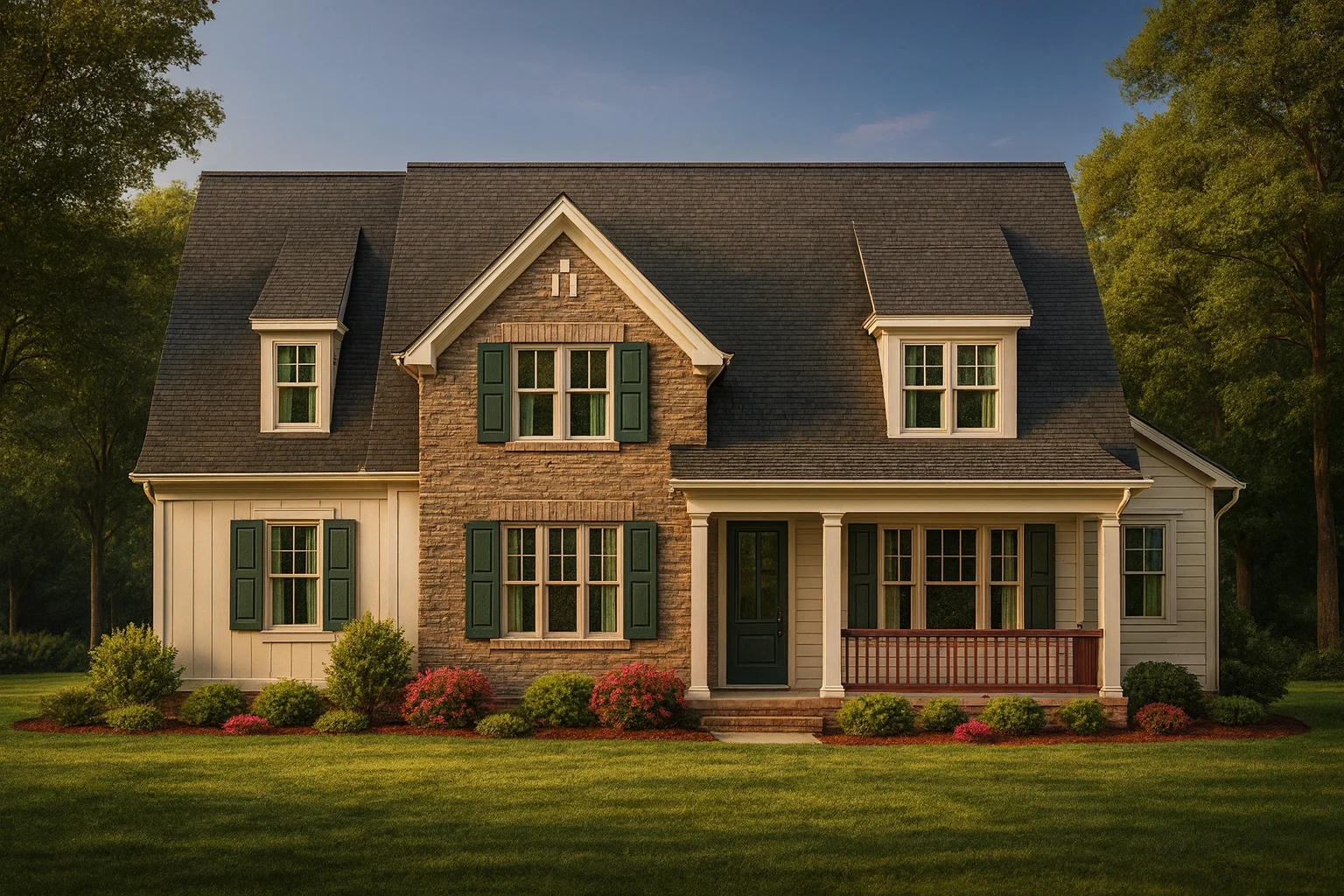 Traditional Craftsman Home Plan with Spacious Floor Designs