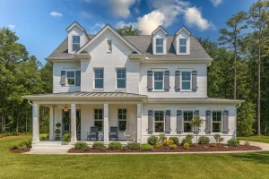 Traditional 2.5-Story House Plan with 4 Bedrooms, Workshop & Open Layout