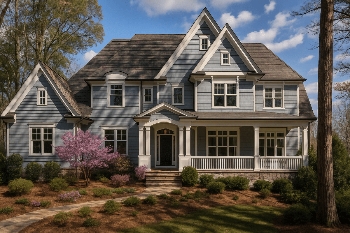 Traditional Colonial Revival House Plan – 5-Bed, 5-Bath, 5,322 SF