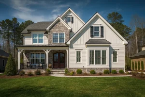 Modern Farmhouse House Plan – 5-Bed, 4-Bath, 3,200 SF