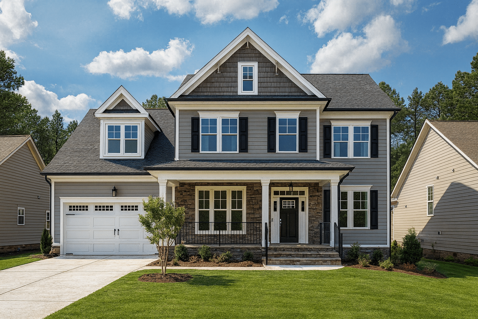 15-2051 HOUSE PLAN - 4-Bed, 5-Bath, 3,014 SF Traditional Craftsman House Plan 2 Versatile 3-Story House Plan with CAD Floor Plans & Flexible Design