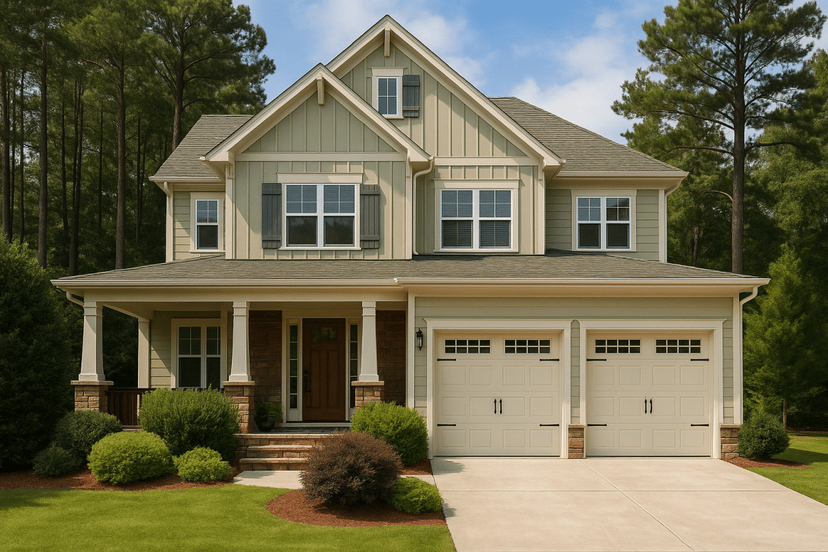 Modern Craftsman house Plan with 4 Beds and 3 Baths in CAD Designs