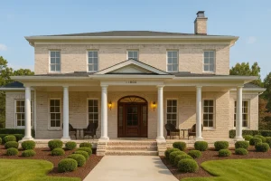 House Plans 19 Elegant 5-Bedroom Home Floor Plan with 2 Stories and Garage