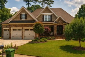 Traditional Craftsman Home Plan with 4 Bedrooms, Vaulted Ceilings & CAD Designs
