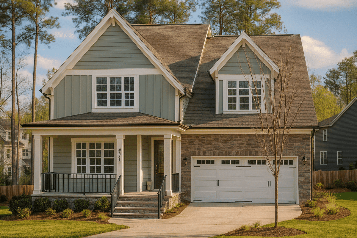 Modern Home Plan with 4 Bedrooms, CAD Blueprints, and Flexible Design