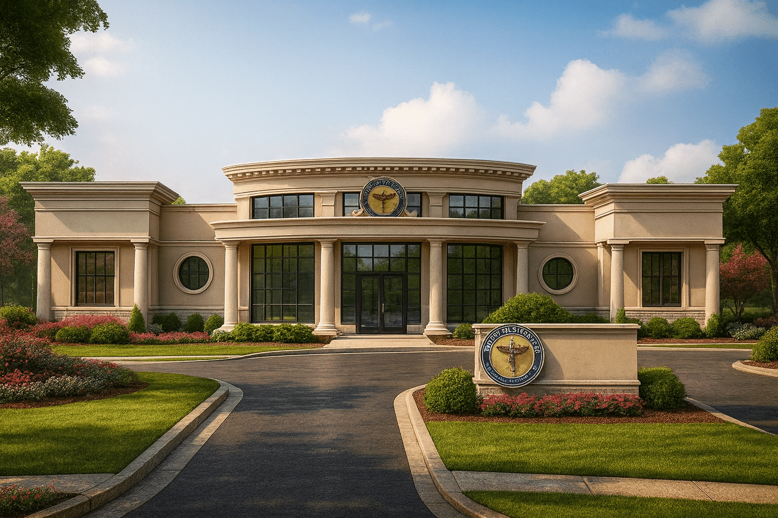 10-1444 MEDICAL COMPLEX PLAN - 5-Bed, 6-Bath, 7,134 SF Neoclassical Medical Complex Plan 2 Medical Complex Floor Plan 7,134 Sq Ft CAD Blueprint for Efficient Patient Care