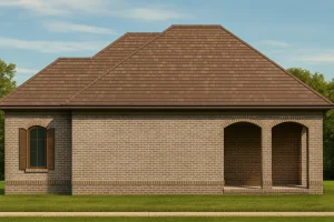 15-1930 POOL HOUSE PLAN - Modern Pool House Floor Plan
