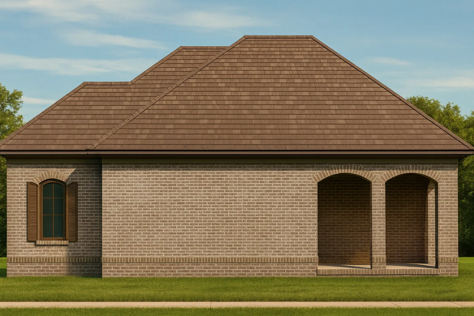 15-1930 POOL HOUSE PLAN - Modern Pool House Floor Plan