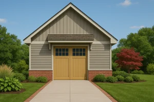 Simple Garage Floor Plan Detailed Blueprint Designs in CAD