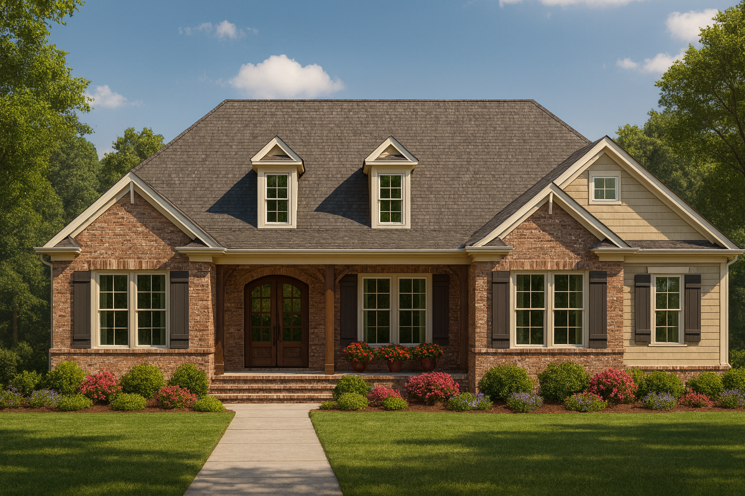 16-1440 HOUSE PLAN - Craftsman House Plan with Spacious Floor Designs & CAD Files 1 Craftsman Home Plan with Spacious Floor Designs & CAD Files