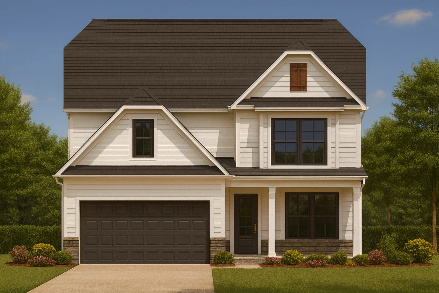 IMPORTANT Make the house as realistic as possible, landscape orientation, and display entire house. Do not cut off right or left side of house!
