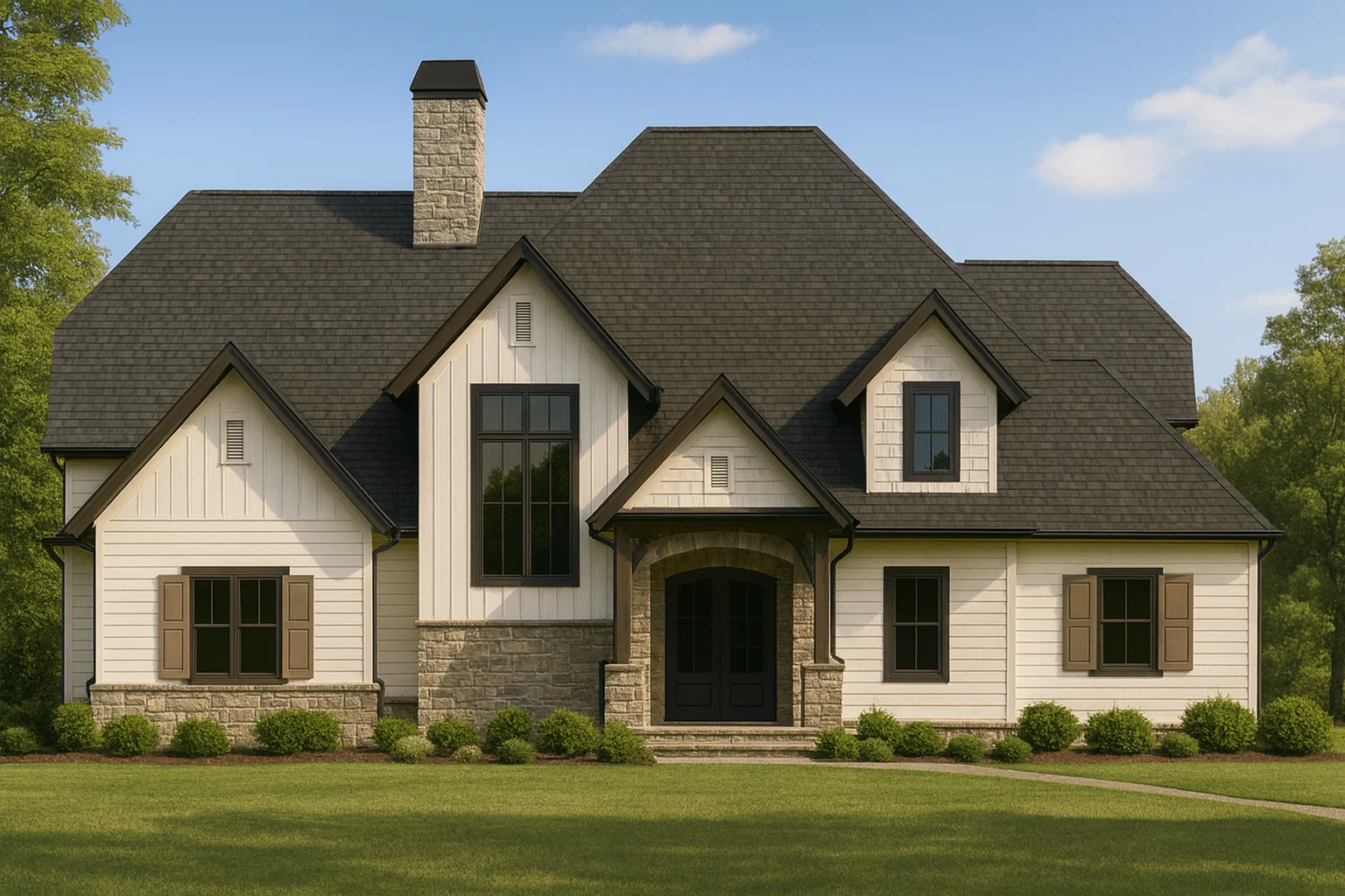 Perfect Craftsman House Plan with Vaulted Ceilings, Bonus Room & CAD Blueprints