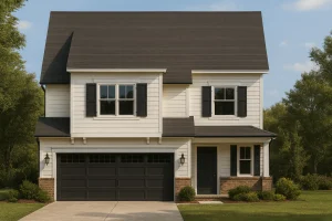 Traditional 2-Story Home Plan with CAD Floor Designs & Features