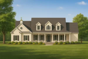 **IMPORTANT** Make the house as realistic as possible, landscape orientation, and display entire house. Do not cut off right or left side of house!