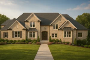 IMPORTANT Make the house as realistic as possible, landscape orientation, and display entire house. Do not cut off right or left side of house!