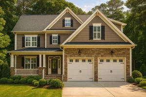 Elegant 4-Bedroom Home Plan with Craftsman Style & Smart Layout