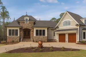 Custom house Plan with Detailed Architecture and Designs