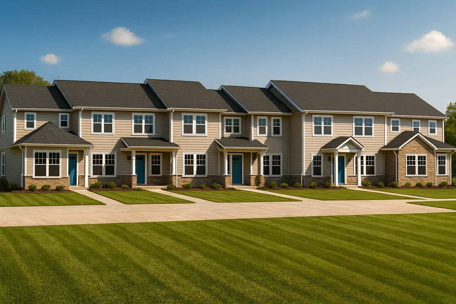 6-Unit Townhome Floor Plan