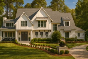 Modern Farmhouse House Plan Elegant 25 Story Design With Bonus Spaces