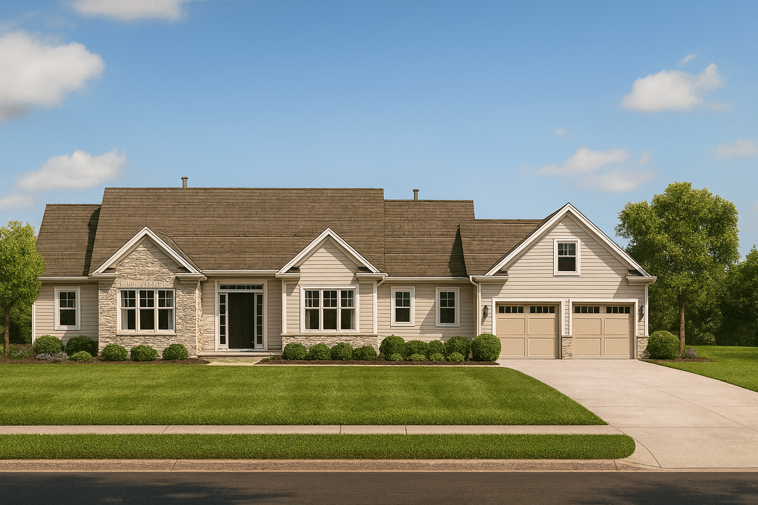 13-1956 HOUSE PLAN - Traditional Craftsman House Blueprint with CAD Floor Plans 1 Traditional Craftsman Home Blueprint with CAD Floor Plans