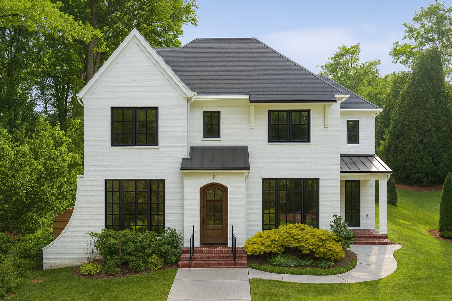 18-1430 HOUSE PLAN - Custom House Plan with 3 Floors, CAD Blueprint, and Designs 1 3-floor custom house plan with 4,400 heated sq. ft., 6 bedrooms, 4.5 bathrooms