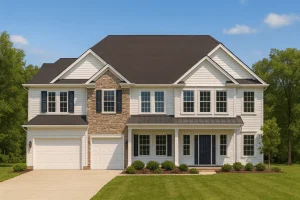 Modern 2-Story House Plan with Bonus Room & Craftsman Charm