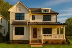 Modern Farmhouse Plan with 4 Bedrooms, 3 Baths & Spacious Open Layout