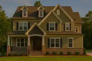 Customizable 2.5-Story House Blueprint with Stunning Features