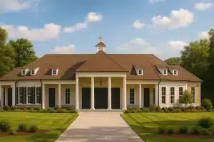 19-CLUBHOUSE - 94' Wide Clubhouse Floor Plan - Architectural CAD Blueprints