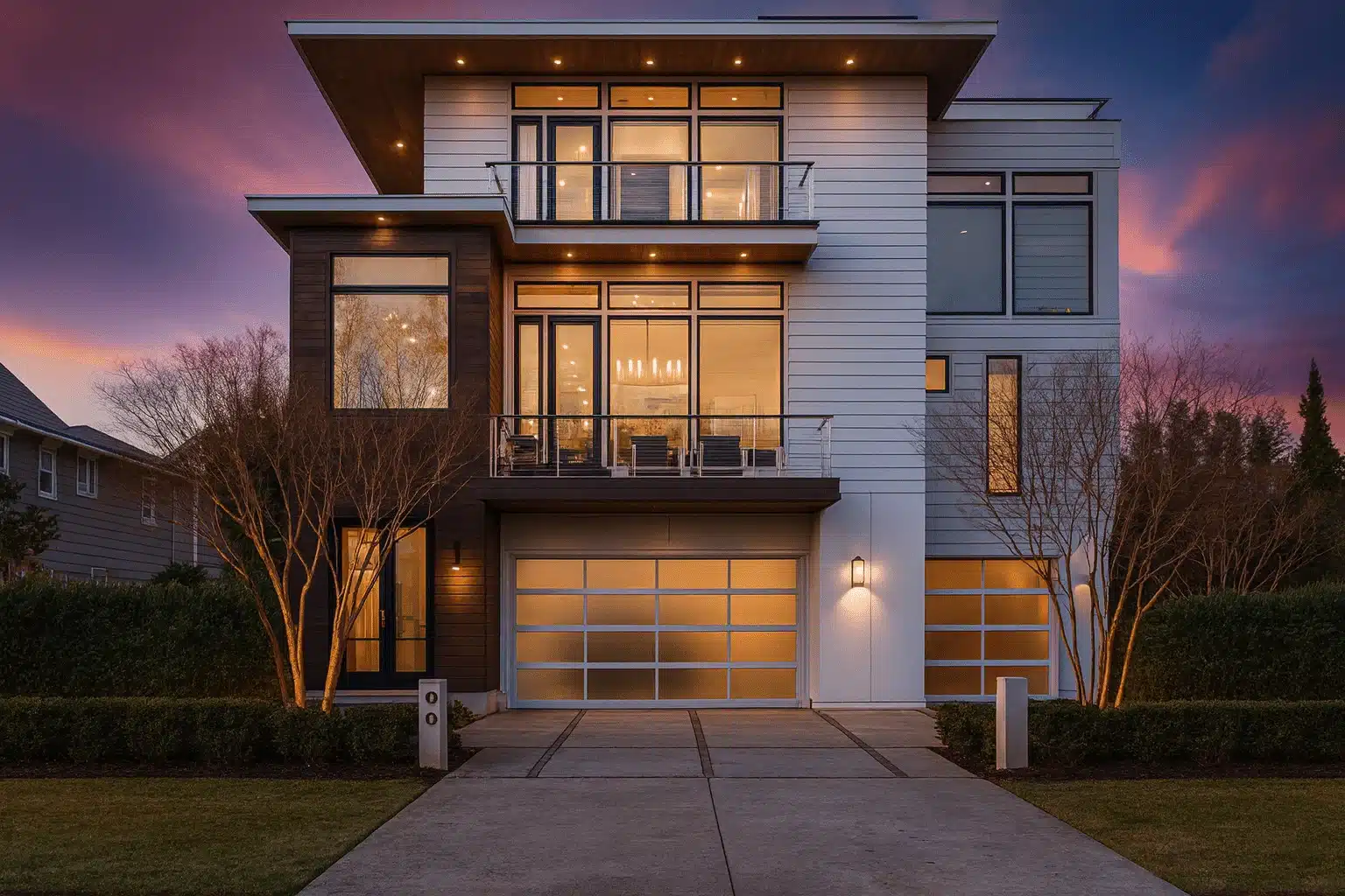 Modern Contemporary Coastal house plan with 4,200 heated sq. ft.