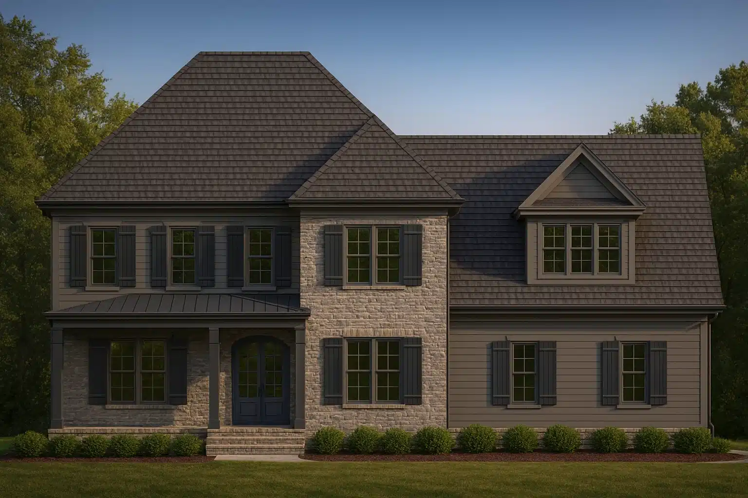 3,638 heated sq. ft., 3.5 floors
