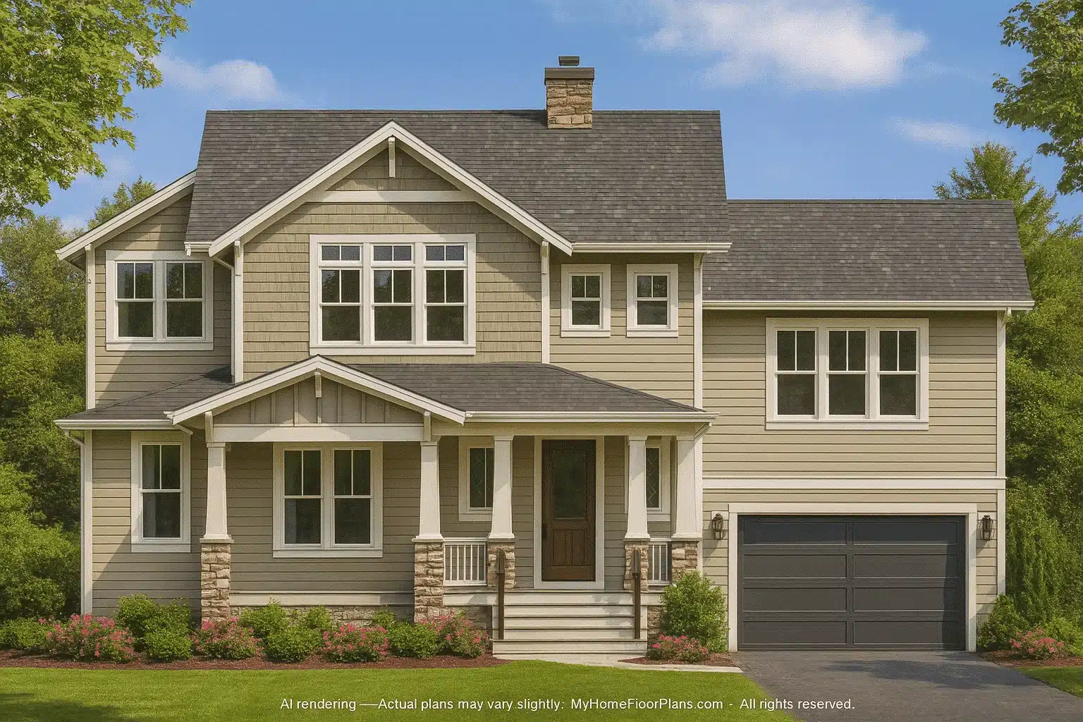coastal house design featuring 2,146 heated sq. ft.