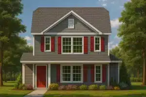 1,521 sq. ft. Craftsman-style home