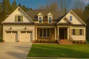 Craftsman-Style House Plan with 2 Stories, 4 Bedrooms, and Open Layout