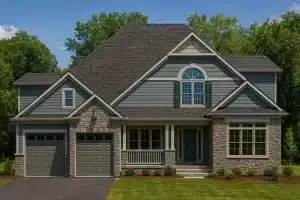 2-story house plan featuring 2,408 heated sq. ft.