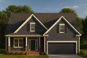 2 stories, 3 bedrooms, 2.5 baths