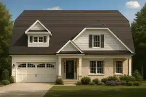 2,645 heated sq. ft., open layout, 3 beds, 3 baths