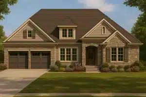 Craftsman Home Plan with Spacious Floor Plan and CAD Designs