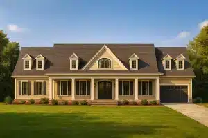 4,884 heated sq. ft., 2 floors, 6 bedrooms, 8 baths