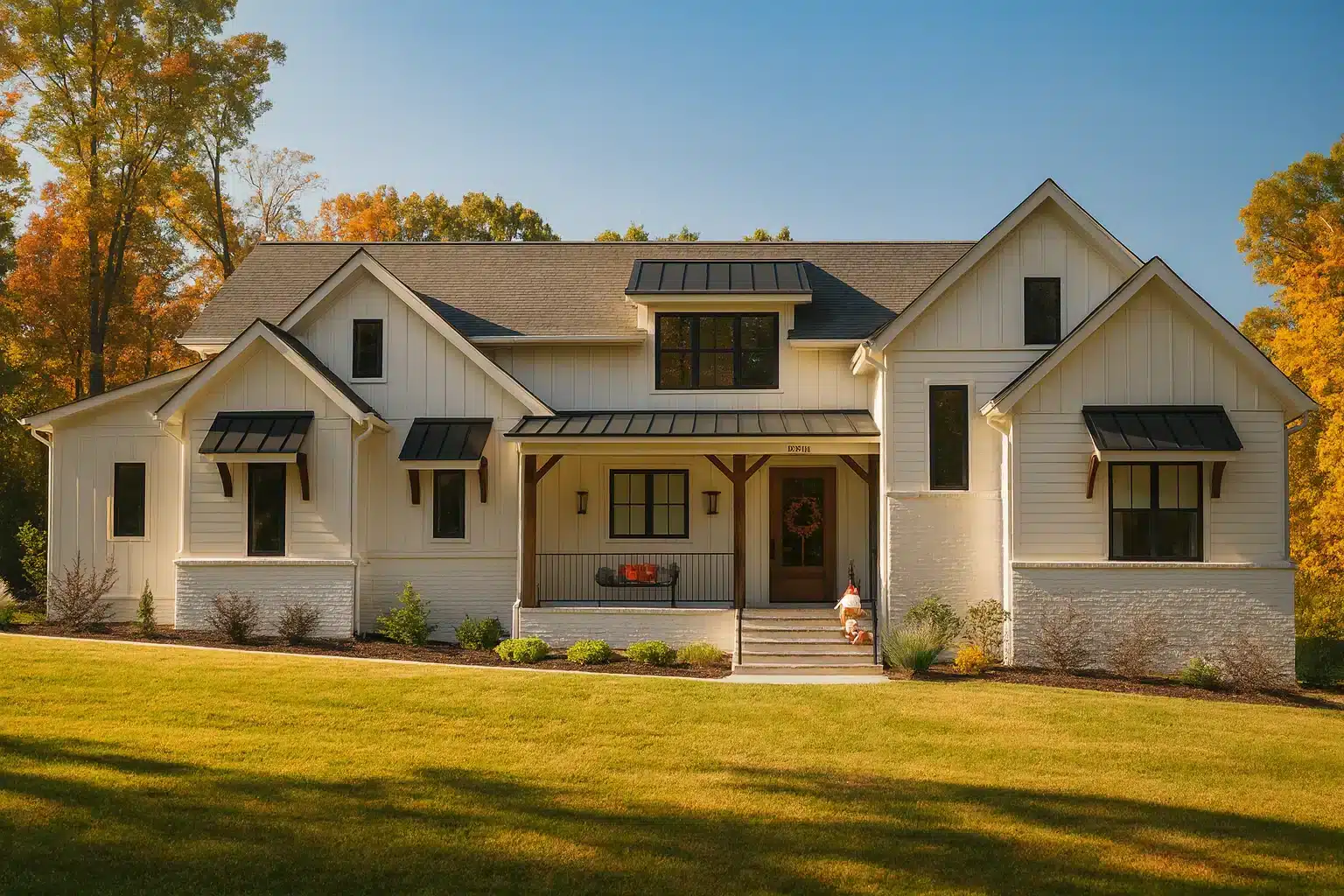 20-1979 HOUSE PLAN - Traditional Farmhouse House Design with Detailed Floor Plan and CAD 2 Traditional Farmhouse house plan with 3,500+ heated sq. ft.