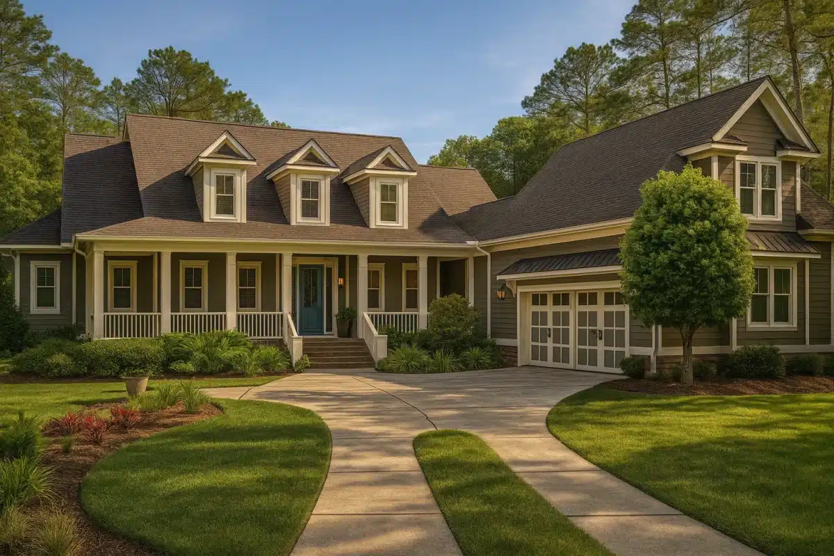 2-story house plan featuring 3 bedrooms, 4.5 baths