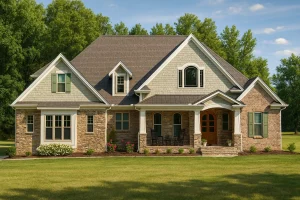 2-story house plan with 2,988 heated sq. ft.