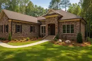 15-1528 HOUSE PLAN - Traditional Craftsman House Plan with 4 Bedrooms and 3-Car Garage