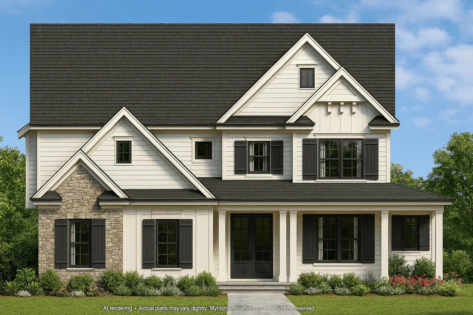 14-1671 HOUSE PLAN - House Plan Blueprint with Spacious Layout, CAD Design & Features 2 3,211 heated sq. ft., 4 bedrooms