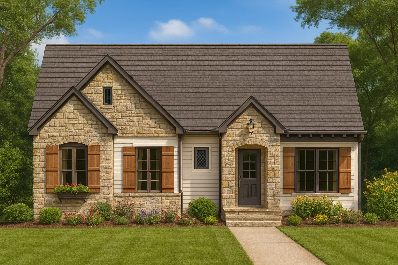 Modern Craftsman Home Plan with Spacious Layout and Custom CAD Designs