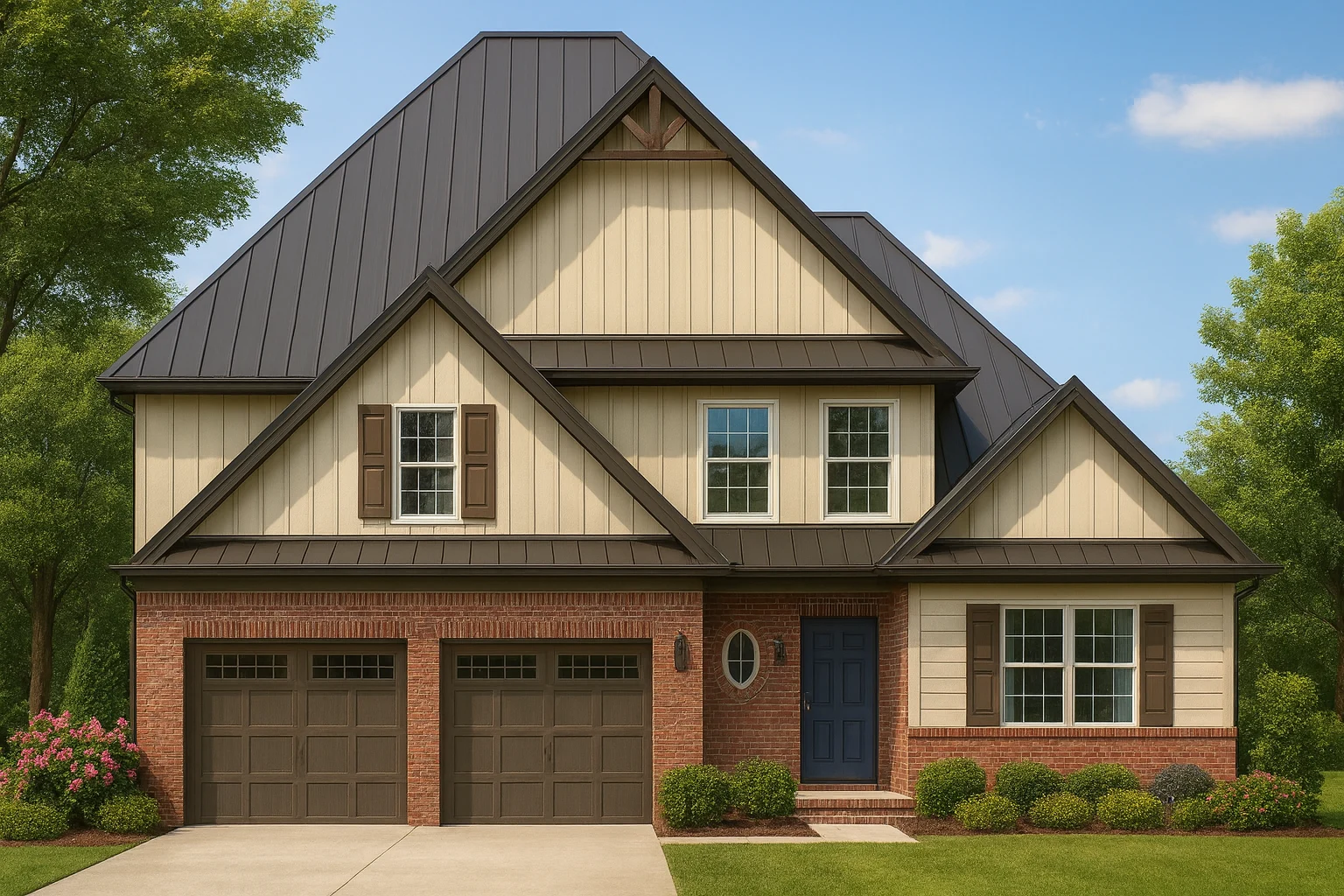 Exceptional 2-Story Craftsman House Plan with 4 Bedrooms and CAD Designs