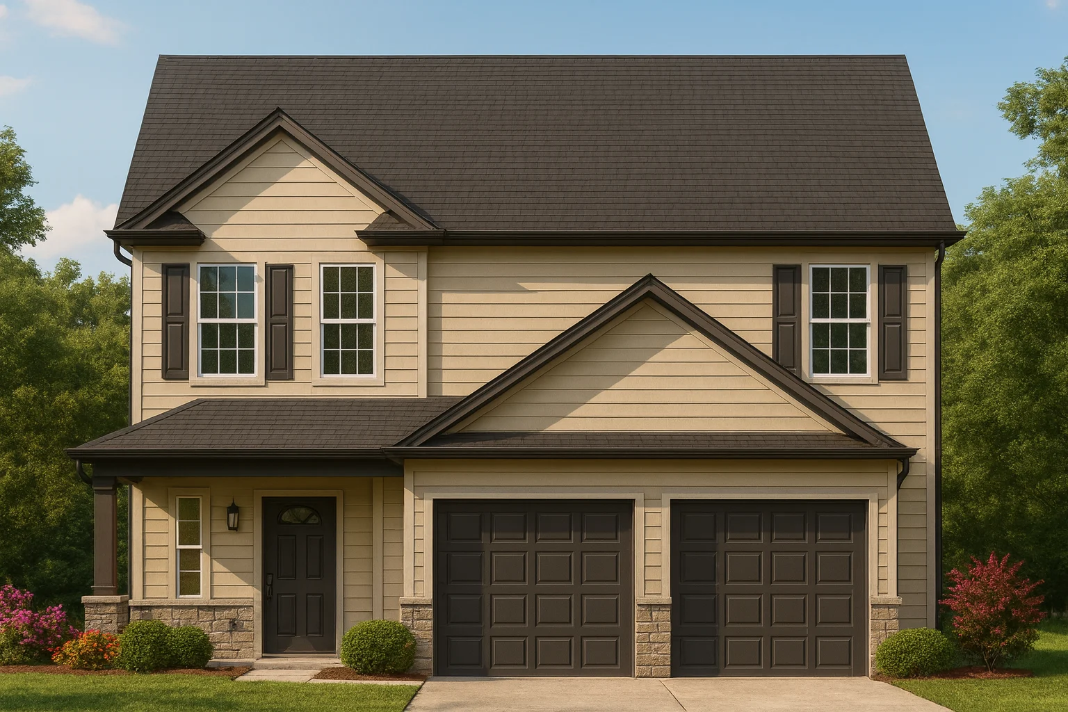 Stunning 2-Story House Plan with CAD Designs & Open Floor Layout