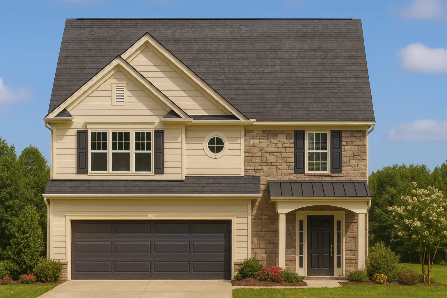 Charming 2-Story House Plan with CAD-Ready Floor Designs