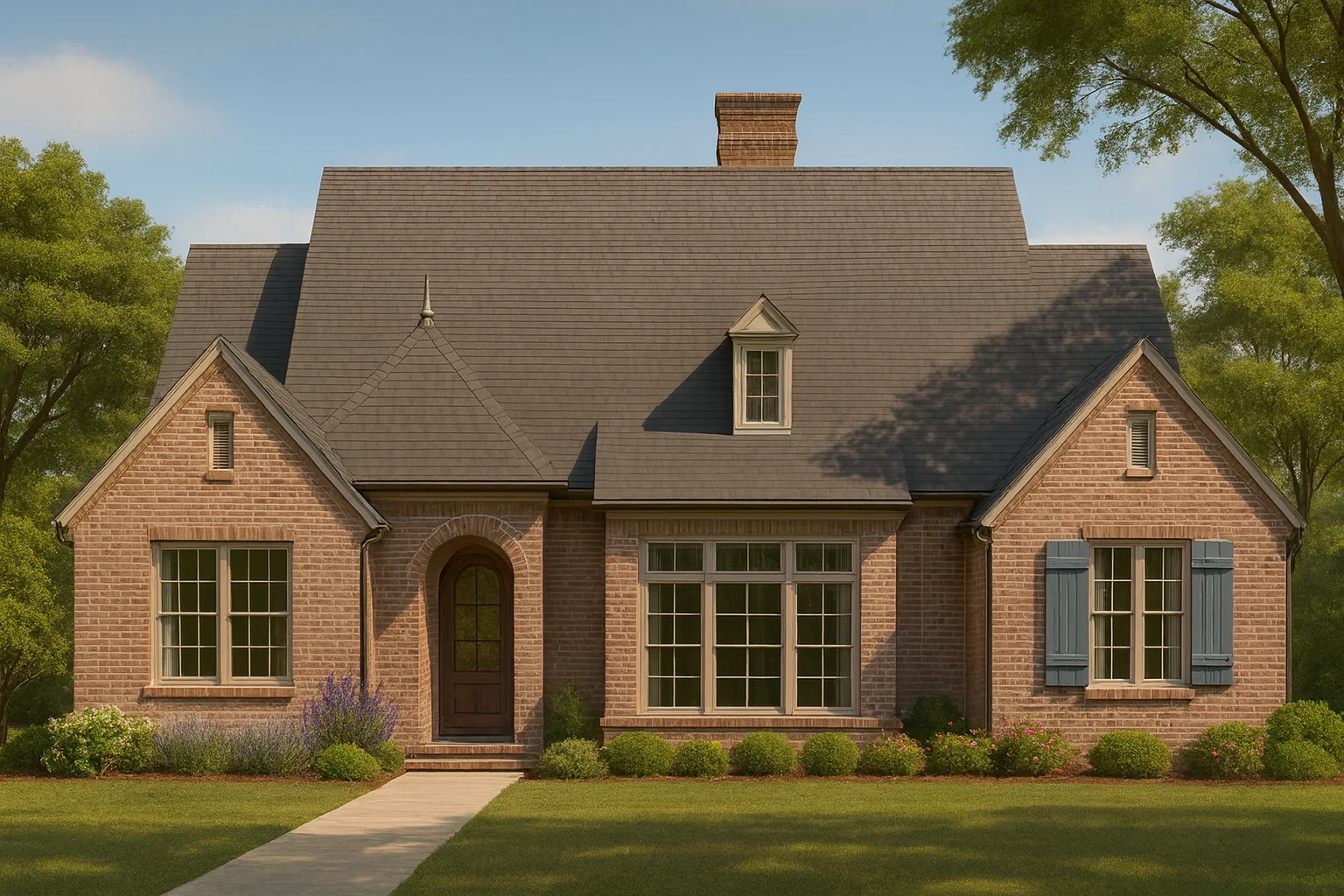Charming 2-Story Home Plan with Open Floor CAD Designs