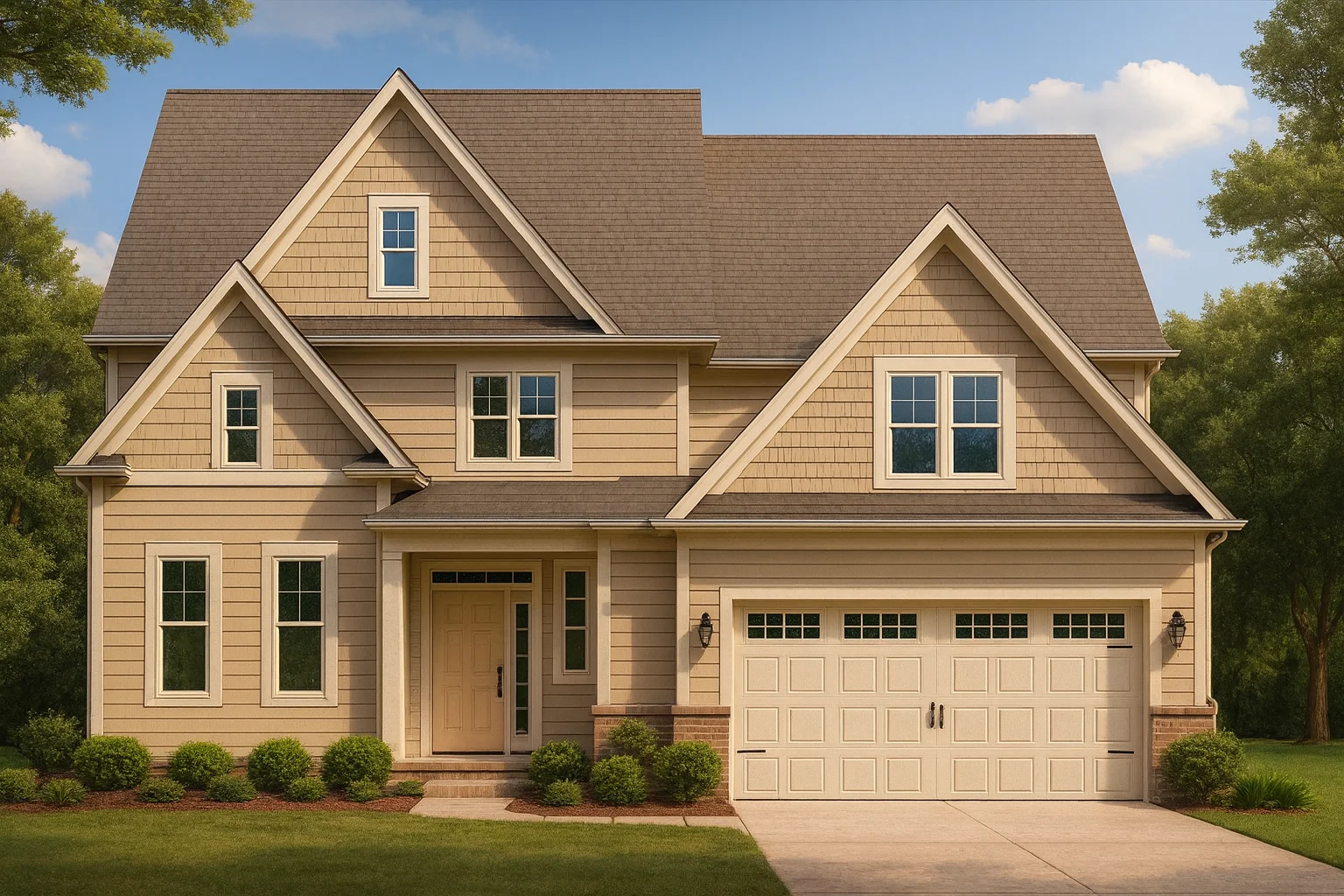 Customizable 2-Story House Plan with Open Layout & CAD Blueprints
